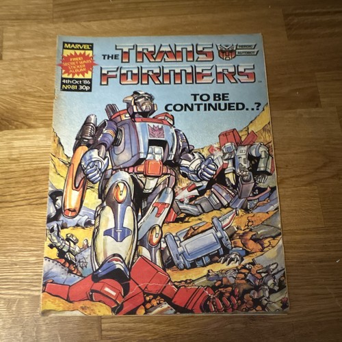 Marvel the transformers - the, #81