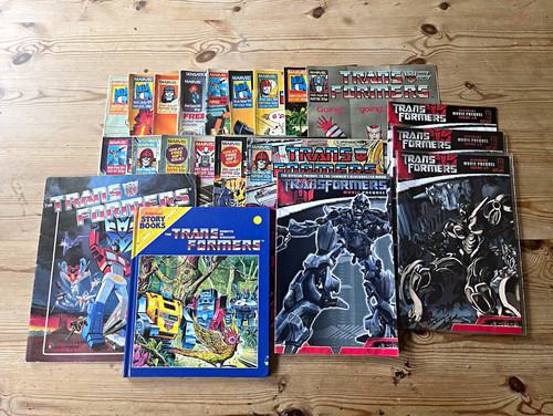 Transformers comics job lot.